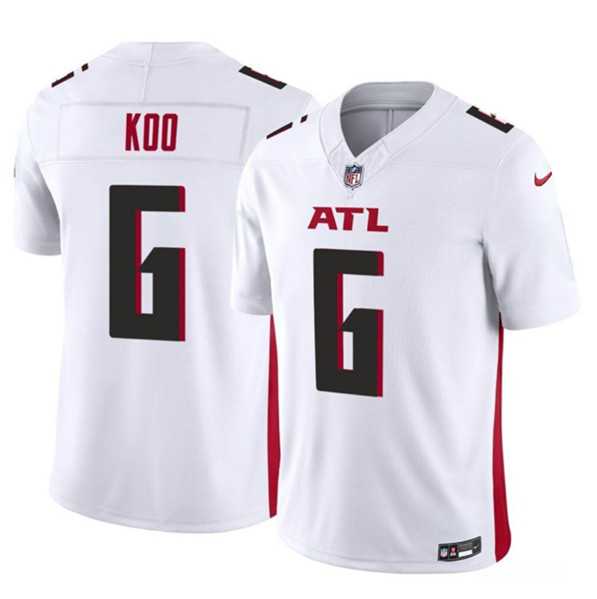 Men & Women & Youth Atlanta Falcons #6 Younghoe Koo White 2023 F.U.S.E. Vapor Untouchable Limited Football Stitched Jersey,We sell and wholesale Men & Women & Youth Atlanta Falcons #6 Younghoe Koo White 2023 F.U.S.E. Vapor Untouchable Limited Football Stitched Jersey on line form chian!